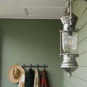 Lisbon Outdoor Ship Lantern Anitque Silver