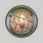 Jervis Outdoor Porthole Wall Light Silver