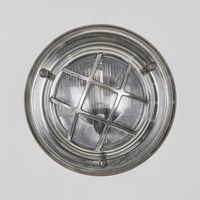 Jervis Outdoor Porthole Wall Light Silver