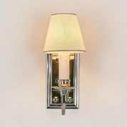 East Borne 1 Light Sconce Base Nickel