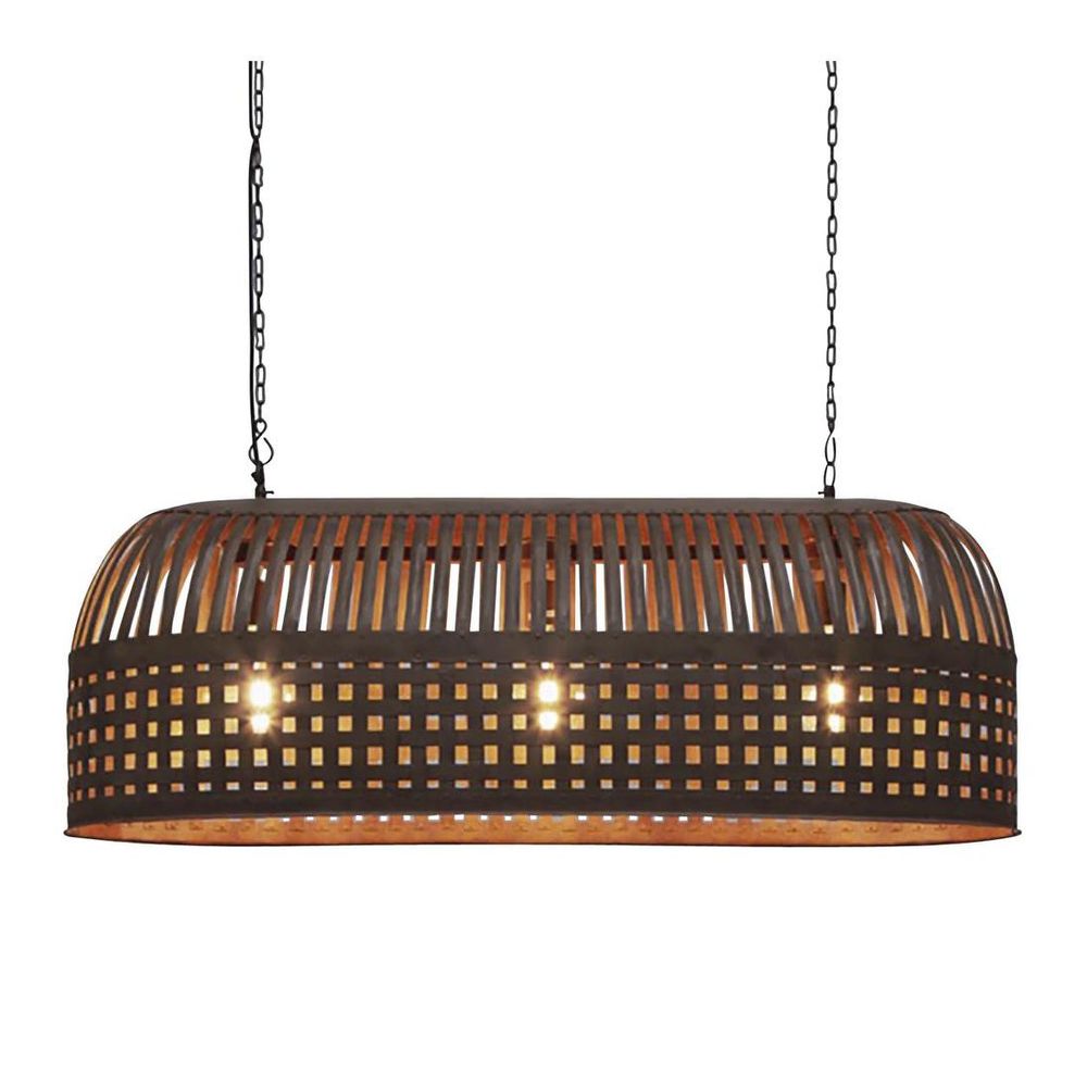 Esch Large Pendant Light Rust