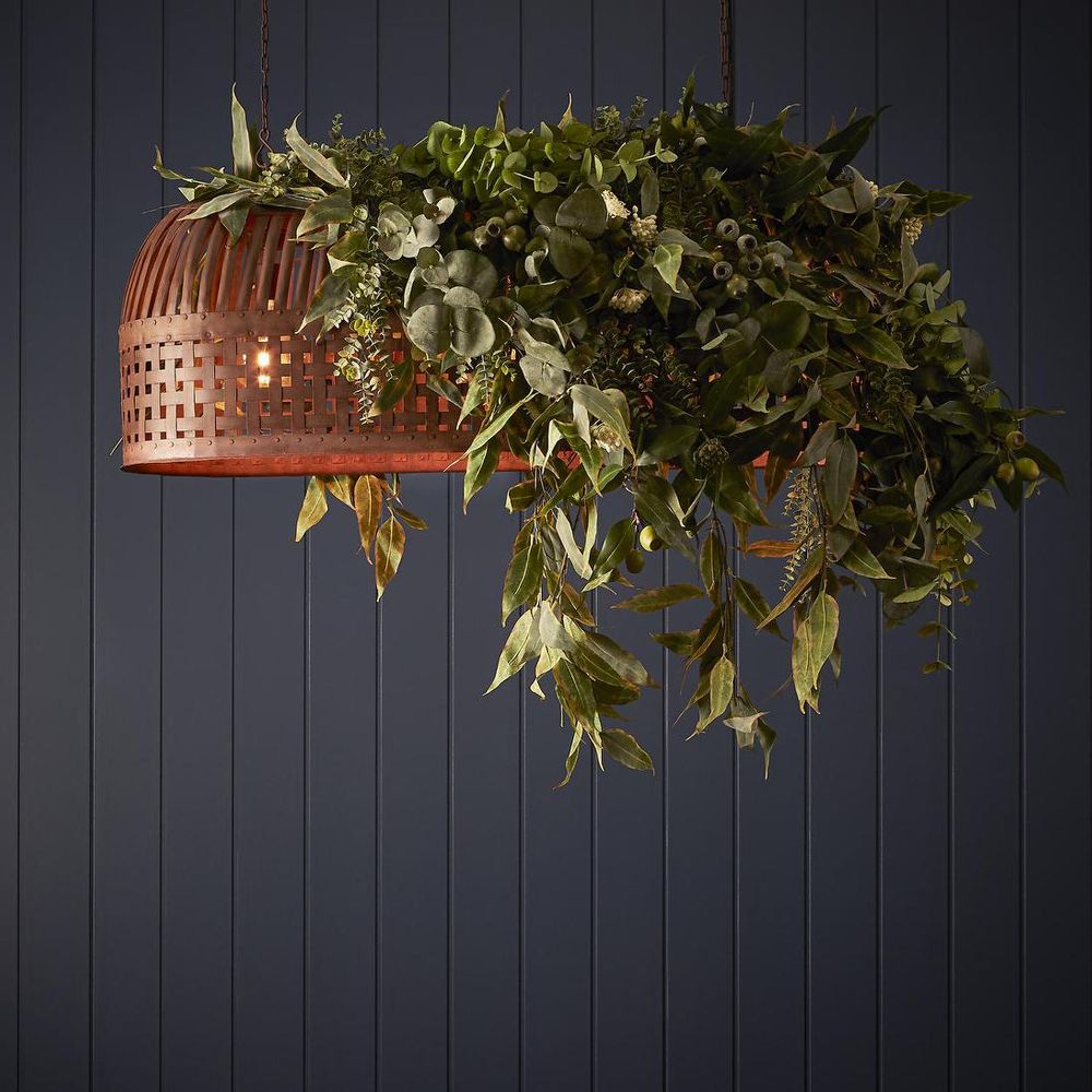 Esch Large Pendant Light Rust