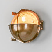 Vienna Outdoor Wall Lamp Antique Brass