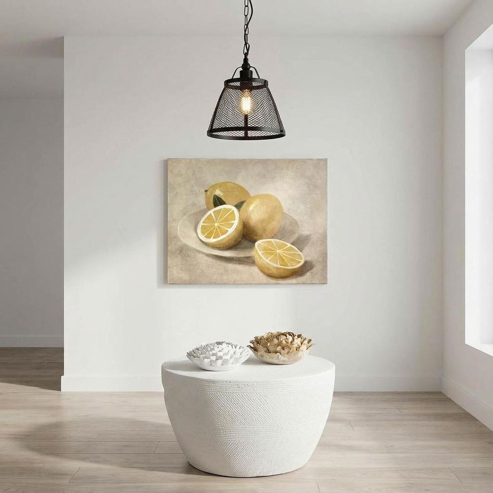 Lorenzo Medium 1 Light Pendant Black