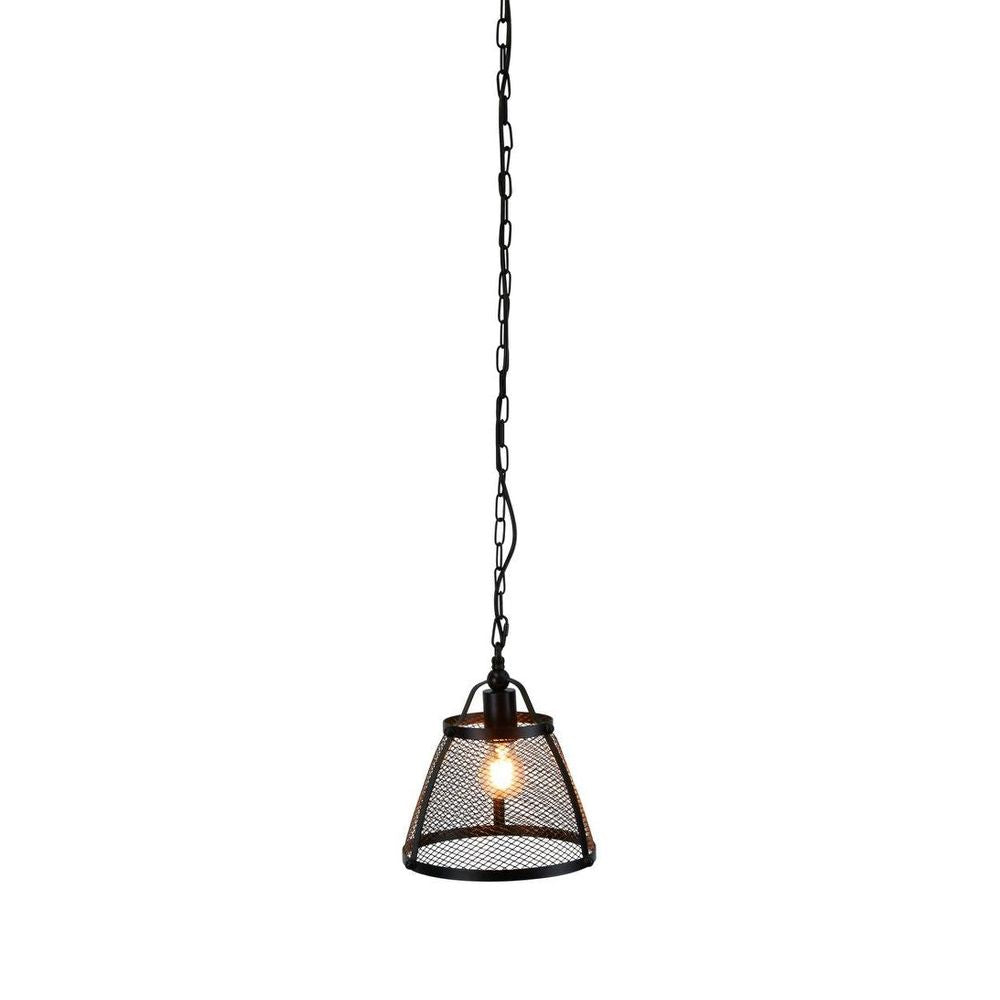 Lorenzo Medium 1 Light Pendant Black