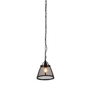 Lorenzo Medium 1 Light Pendant Black
