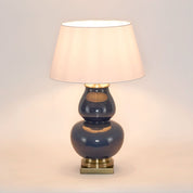 Matisse Table Lamp Dark Blue Ceramic / Metal