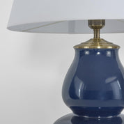 Matisse Table Lamp Dark Blue Ceramic / Metal