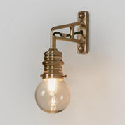 Carlton Exterior Wall Light Brass