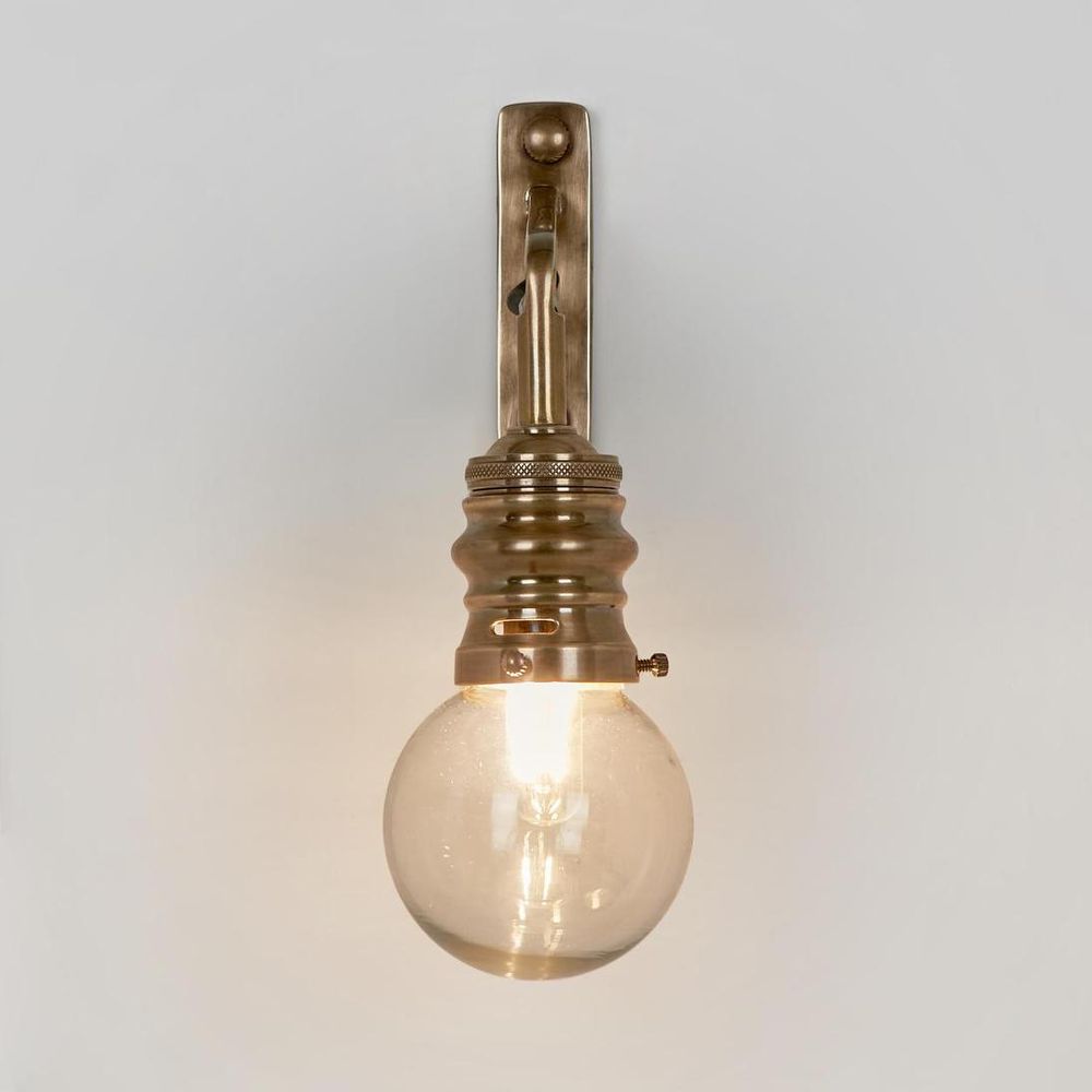 Carlton Exterior Wall Light Brass