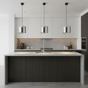 Portofino Pendant Light Shiny Nickel Brass