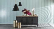 Monte Pendant Light Black Brass