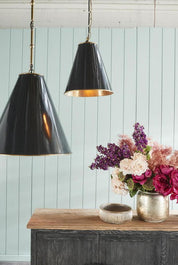 Monte Pendant Light Black Brass