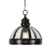 Winston 1 Light Pendant Black Small