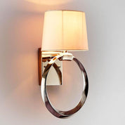 Saratoga Wall Sconce Nickel Aluminium