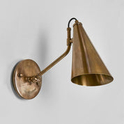 Cloudy Wall Sconce Antique Brass