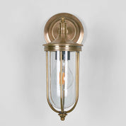 Noosa Exterior Wall Light Antique Brass