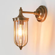 Noosa Exterior Wall Light Antique Brass