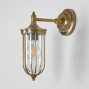 Noosa Exterior Wall Light Antique Brass