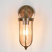 Noosa Exterior Wall Light Antique Brass