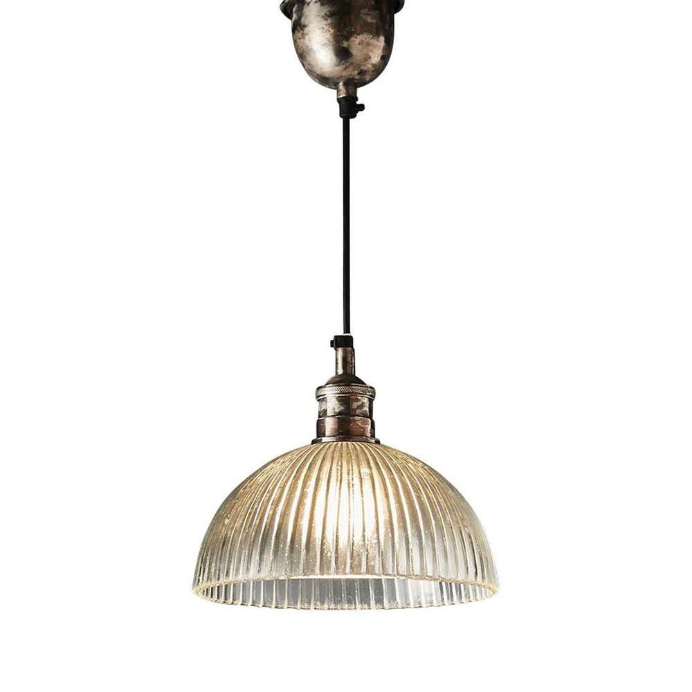 Fratelli 1 Light Pendant Antique Silver