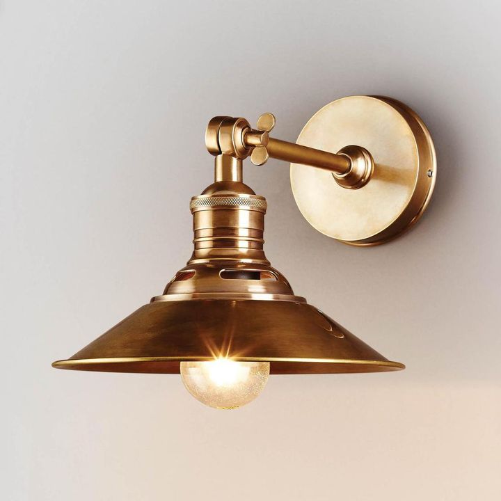 Bristol 1 Light Sconce Antique Brass