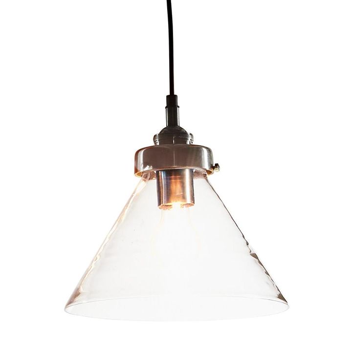 Franklin 1 Light Pendant Antique Silver