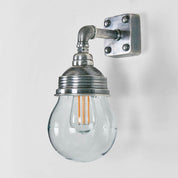 Dover Outdoor Wall Lamp Antique Silver