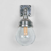 Dover Outdoor Wall Lamp Antique Silver