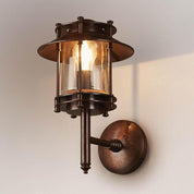 Turner 1 Light Outdoor Wall Lamp Dark Brass