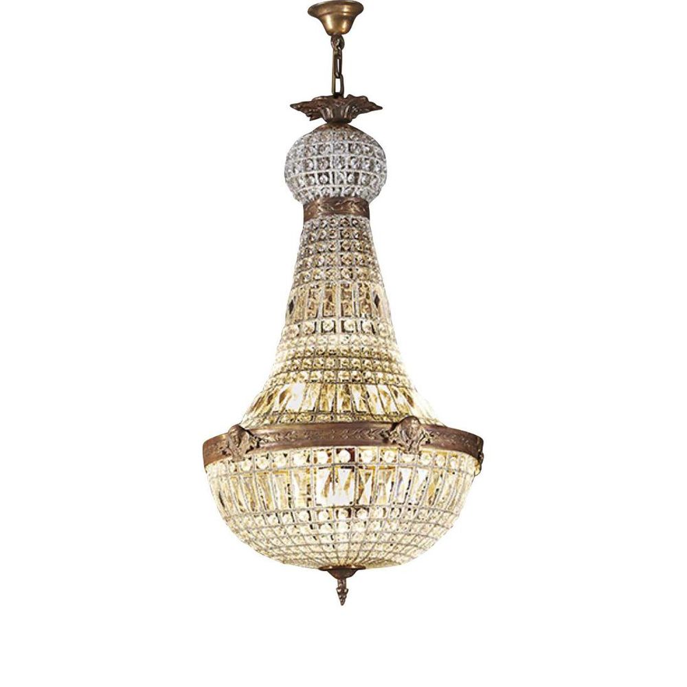 Empire Style 4 Light Pendant 700mm
