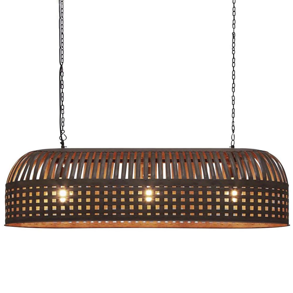 Esch Extra Large Pendant Light Rust