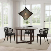 Metropolitan Pendant Light H850mm Black Aluminium