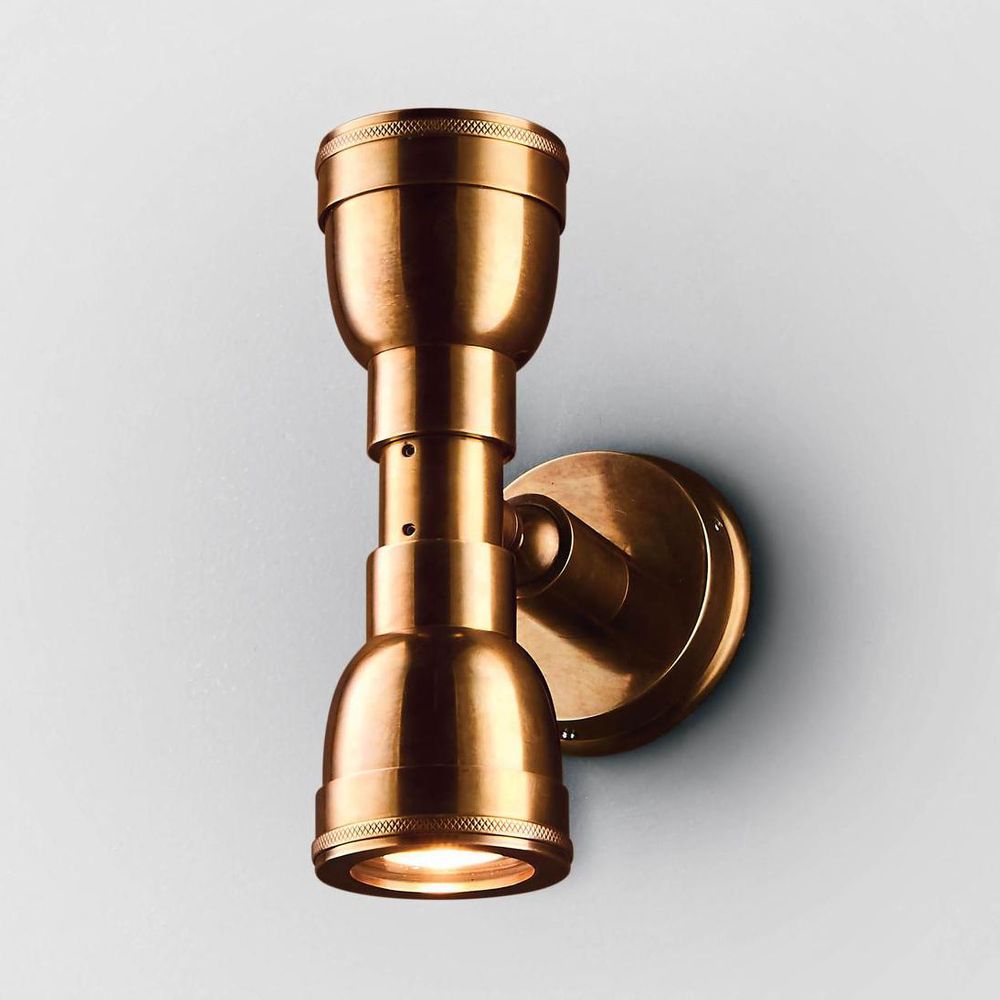 Bayport Up-Down Wall Light Antique Brass