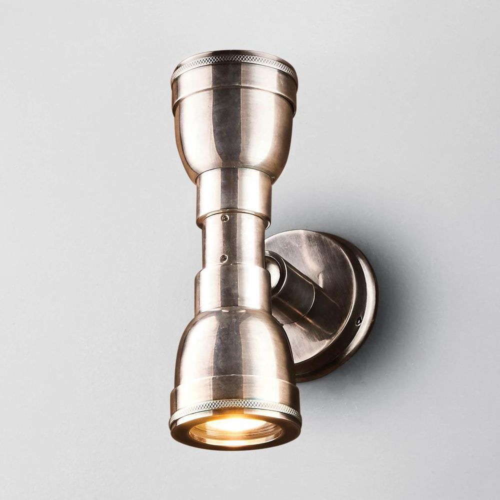 Bayport Up-Down Wall Light Antique Silver