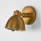 Panama Exterior Wall Light Brass