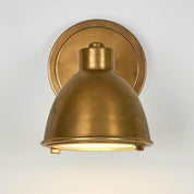 Panama Exterior Wall Light Brass