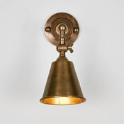 Utopia Wall Sconce Antique Brass