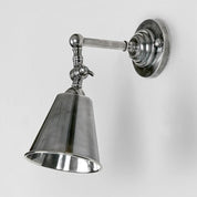 Utopia Wall Sconce Antique Silver Brass