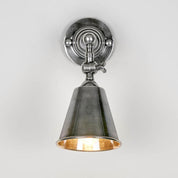 Utopia Wall Sconce Antique Silver Brass