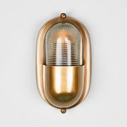 Anchor Exterior Wall Light Brass
