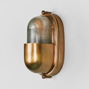 Anchor Exterior Wall Light Brass