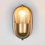 Anchor Exterior Wall Light Brass