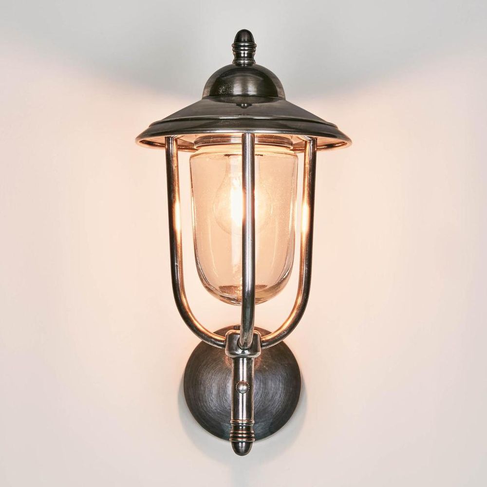 Pier Outdoor Wall Lamp Antique Silver