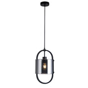 Vencha Lighting Dynamic Pendant-BLK-SMK