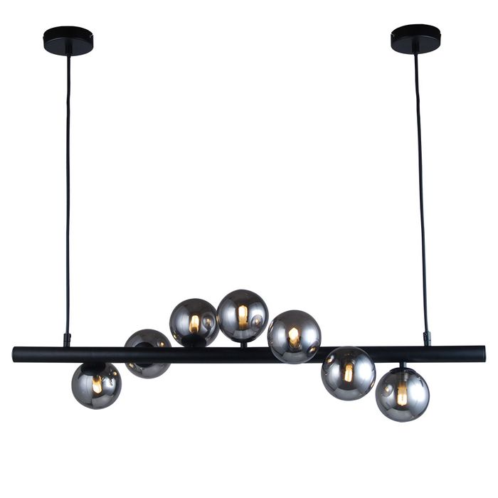 Vencha Lighting Midday-7L-Bar-BLK