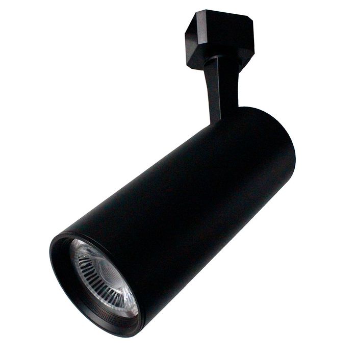 Vencha Lighting Scope 1C GU10 Track Head - Black