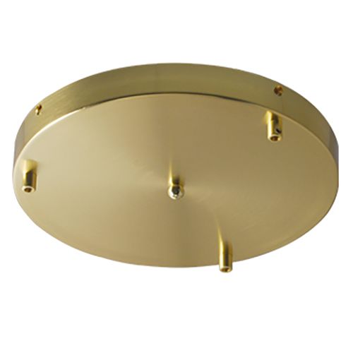 Vencha Lighting 3 Light Round Plate - Gold
(300mm Diameter)