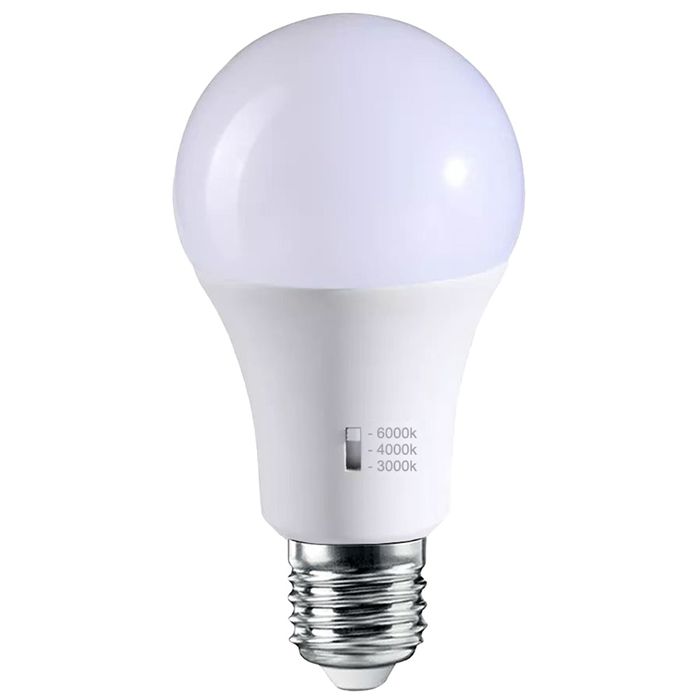 Vencha Lighting 12w A60 3 CCT LED Lamp-E27