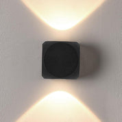 Vencha Lighting Benz 2W Wall Light-BK-3K